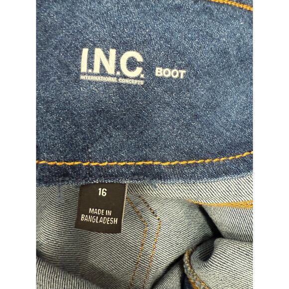Macy's INC International Concepts Jeans Boot sz 16 NWOT #G680 - Picture 3 of 8